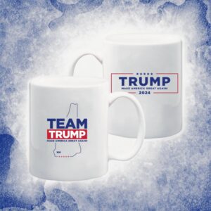 Team Trump New Hampshire White Coffee Mugs