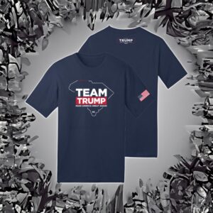 Team Trump South Carolina Navy Cotton T-Shirt