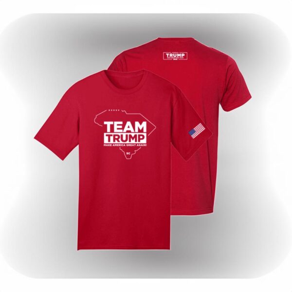 Team Trump South Carolina Red Cotton T-Shirt