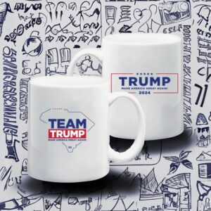Team Trump South Carolina White Coffee Mugs