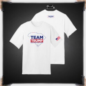 Team Trump South Carolina White Cotton T-Shirts