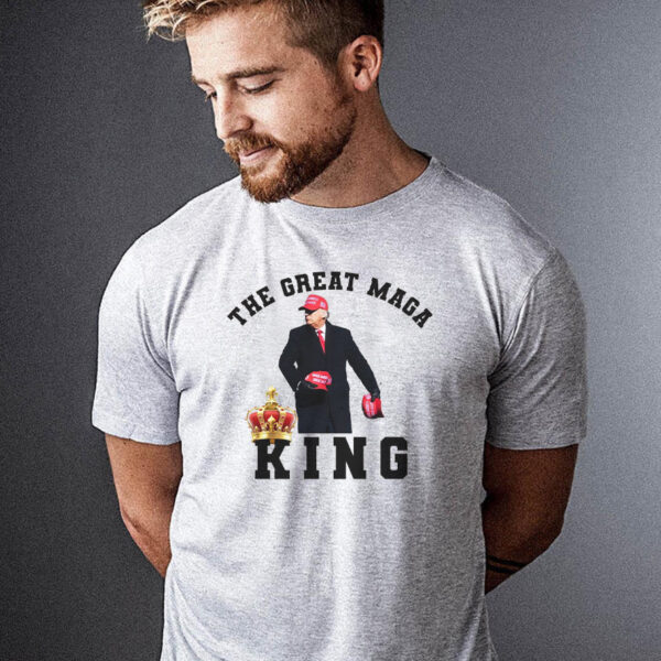 The Great MAGA King Trump 2024 USA T-Shirt