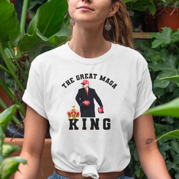 The Great MAGA King Trump 2024 USA T-Shirts