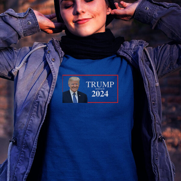 Trump 2024 Presidential Campaign Banner T-Shirts