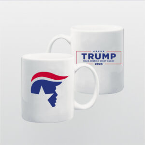Trump 2024 Silhouette Coffee Mug