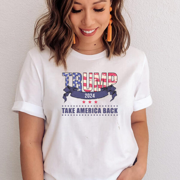 Trump 2024 Take America Back Election T-Shirt