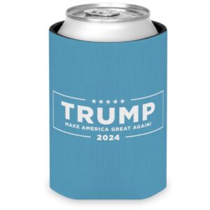 Trump Never Surrender Beverage Cooler Blue 1