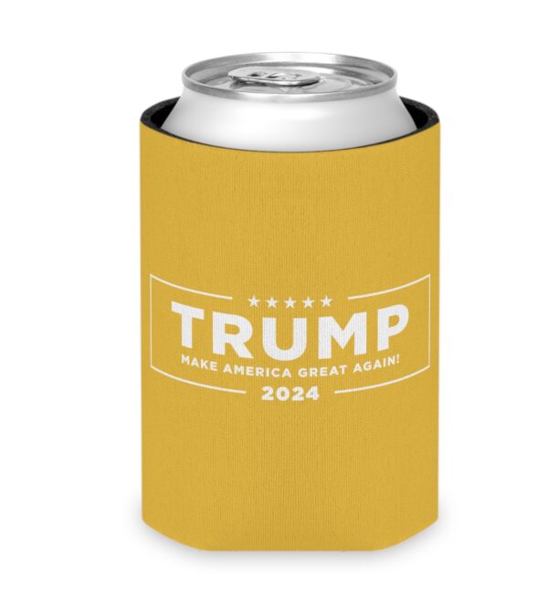 Trump Never Surrender Beverage Cooler Gold 1