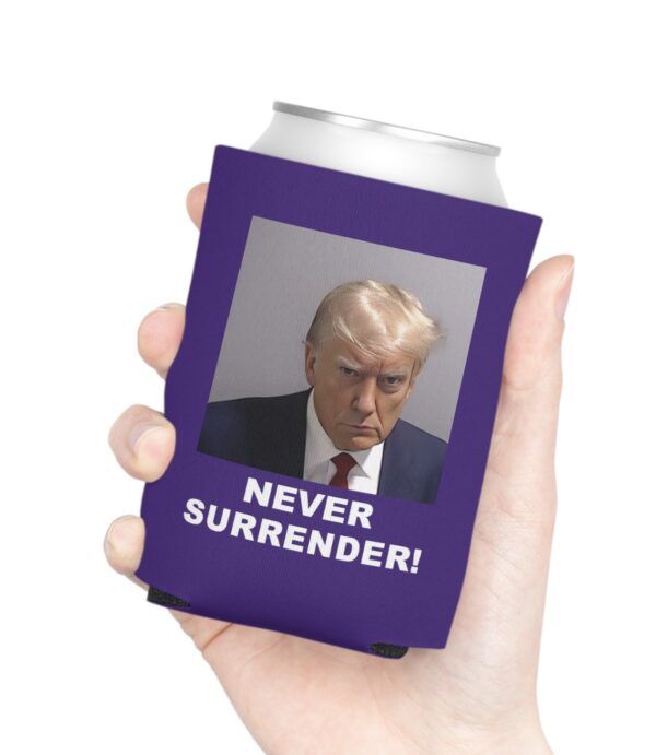 Trump Never Surrender Beverage Cooler p3