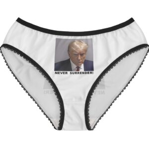 Trump Never Surrender Boxer Briefs Women