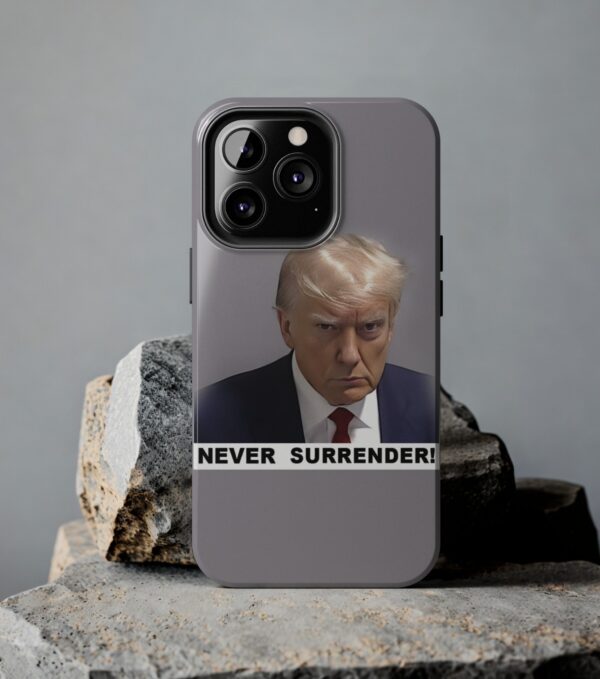 Trump Never Surrender Tough Phone Cases 13 pro