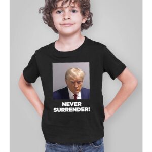 Trump Never Surrender V-Neck Shirt