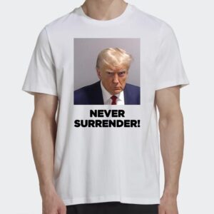 Trump Never SurrenderUnisex Triblend T-Shirt