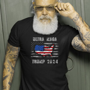 Ultra MAGA Betsy USA Flag Trump 2024 Anti Biden T-Shirts