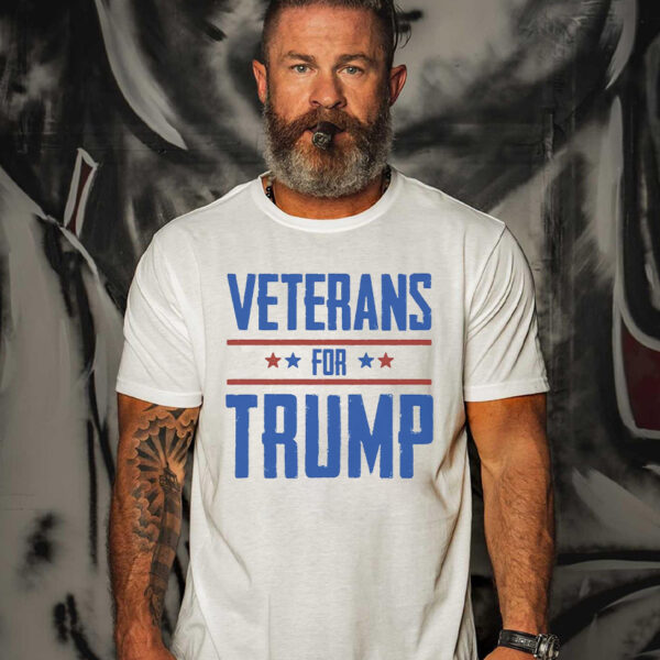 Veterans For Trump 2024 T-Shirts