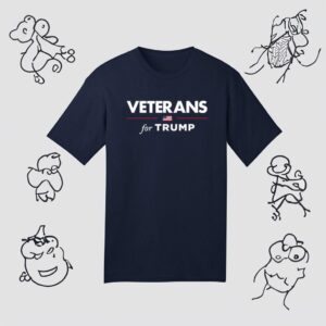 Veterans for Trump 2024 Premium T-Shirt