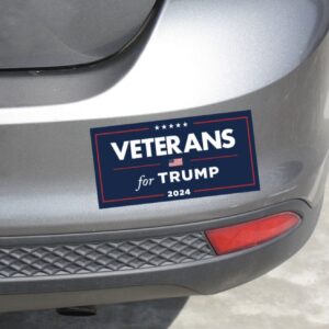 Veterans for Trump 2024 Sticker
