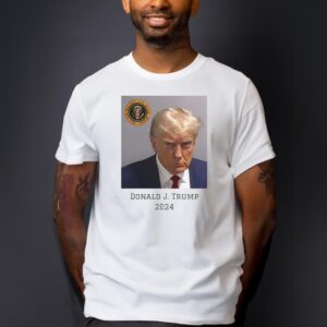 Donald J Trump Presidential Seal Mugshot T-shirts