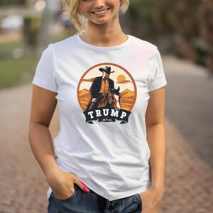 Make America Cowboy Again - Trump Western 2024 T-Shirt