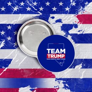Team Trump Nevada Blue 3 Buttons