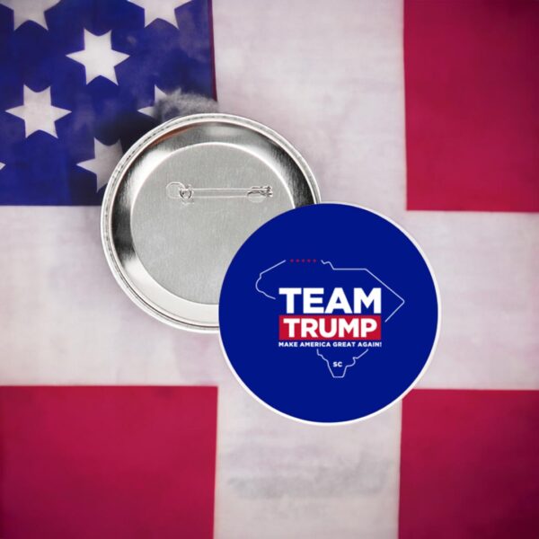 Team Trump South Carolina Blue 3 Buttonss