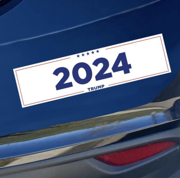 Trump 2024 Magnetic Bumper Sticker