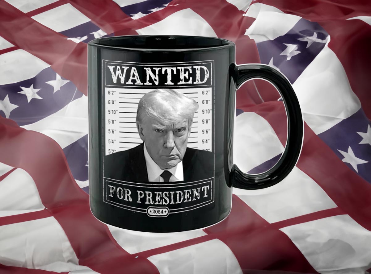 Trump 2024 Wanted Mugshot 11oz Mugs