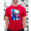 Trump Colorblock Red Cotton Shirt