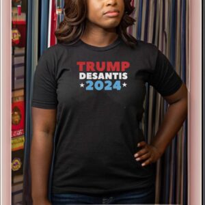 Trump DeSantis 2024 T-Shirt Make America Florida Shirt