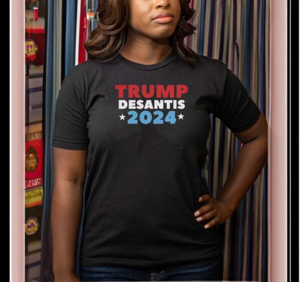 Trump DeSantis 2024 T-Shirt Make America Florida Shirt