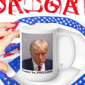 Trump Mug Shot Mug, Trump Mug, Donald Trump Mug, Trump Gag Gift, President Mugs
