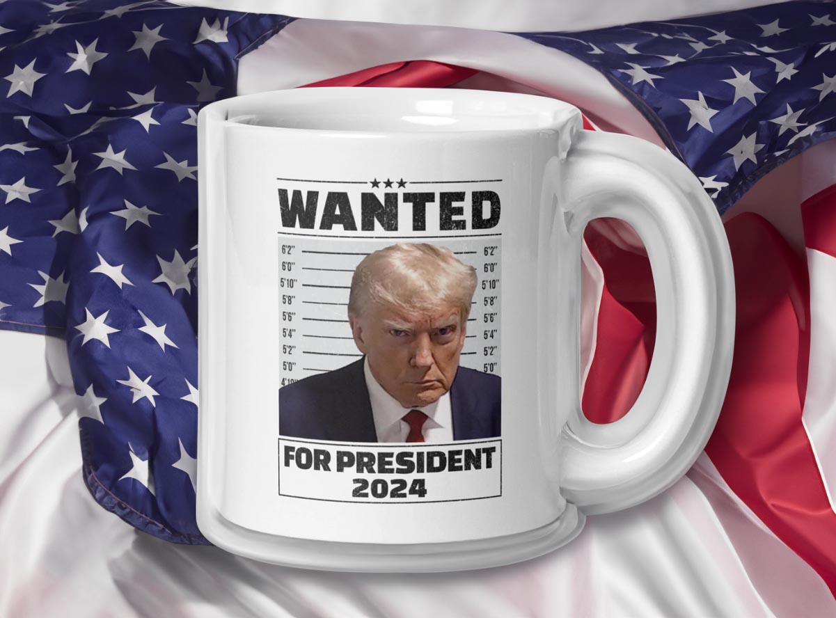 Trump Mugshot Mug, POTUS Mug Shot Mug Cups
