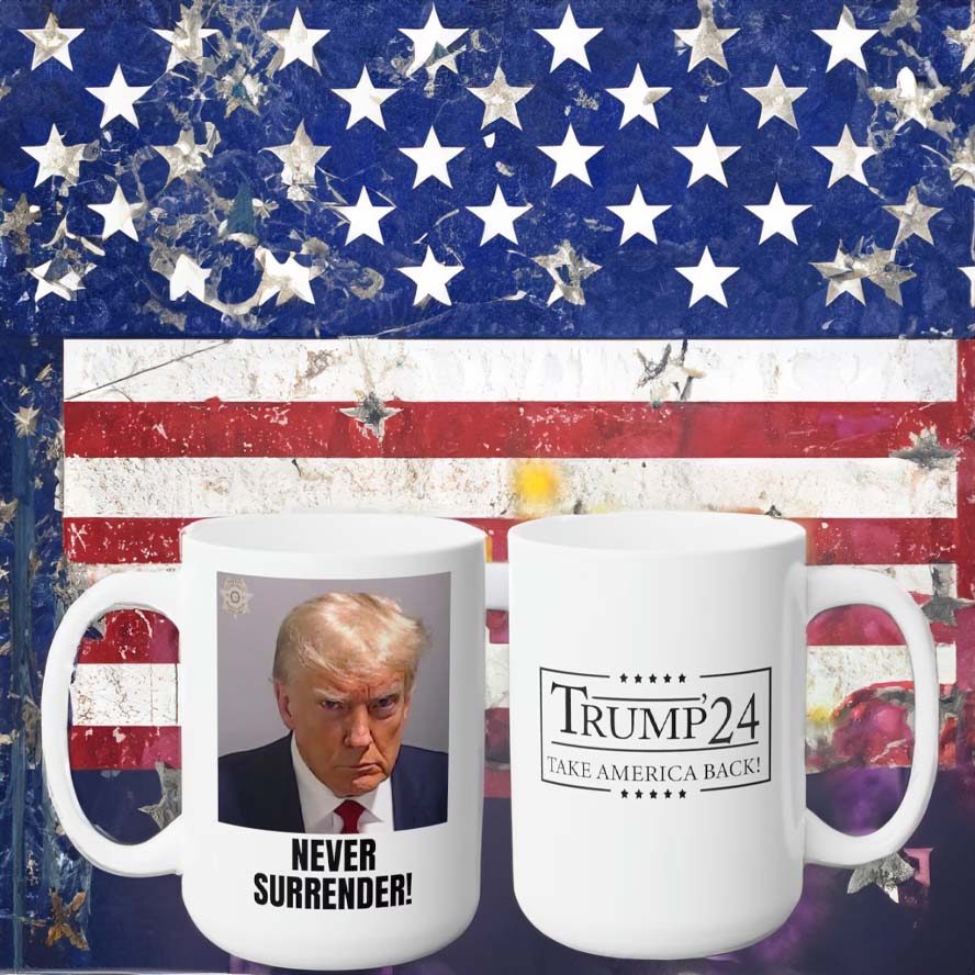 Trump Mugshot Mug, Trump Coffee Mugs, Donald Trump Mugshot Shot, Trump Cup, Trump 2024, President Mug, 2024 Election