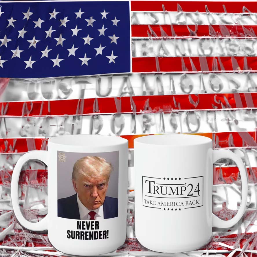 Trump Mugshot Mugs, Trump Coffee Mug, Donald Trump Mugshot Shot, Trump Cup, Trump 2024, President Mug, 2024 Election