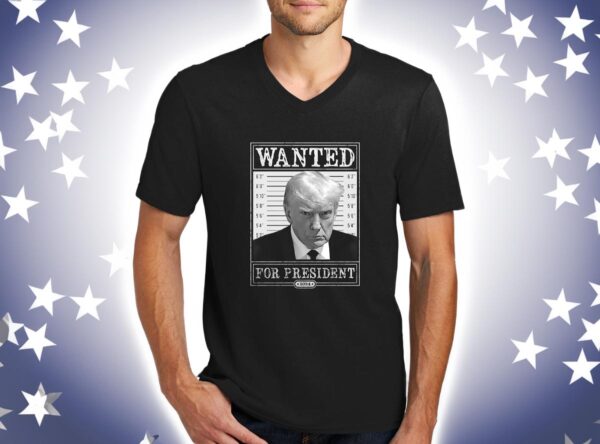Trump Wanted Unisex V Neck Shirt