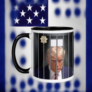 Trump mugshot Mug, Lock him up , Trump for Prison 2024