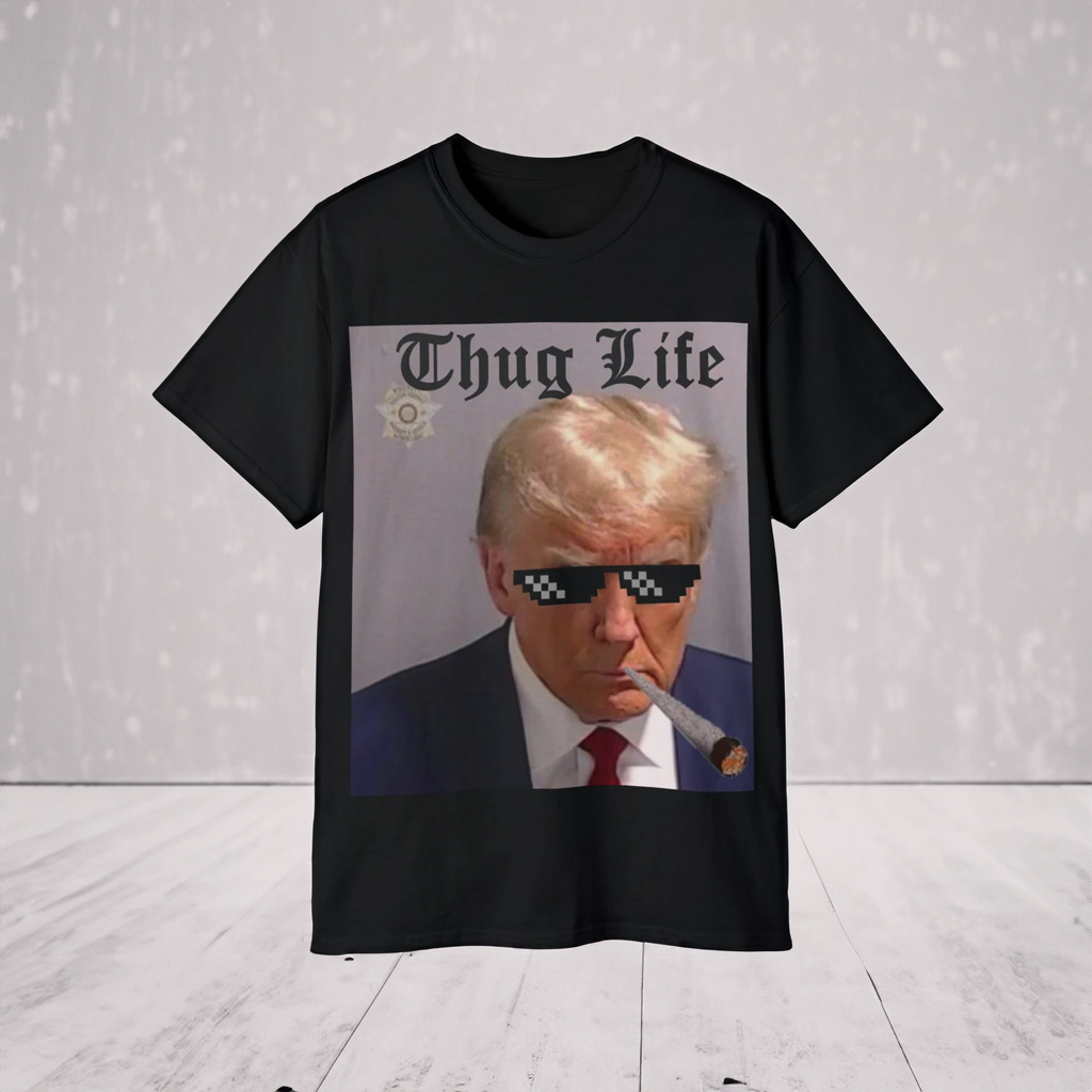Donald Trump Mugshot Thug life FJB Shirts