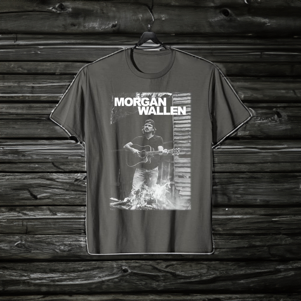 Official Morgan Wallen Guitar Photo Shirt