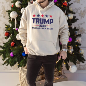 Trump Sweatshirt 2024 Take America Back Politics Hoodie