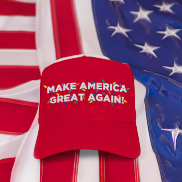 Trump 2024 MAGA Red Christmas Hats