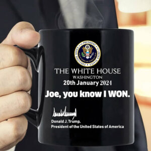 Official Trump White House Washington 20th January 2024 mugs
