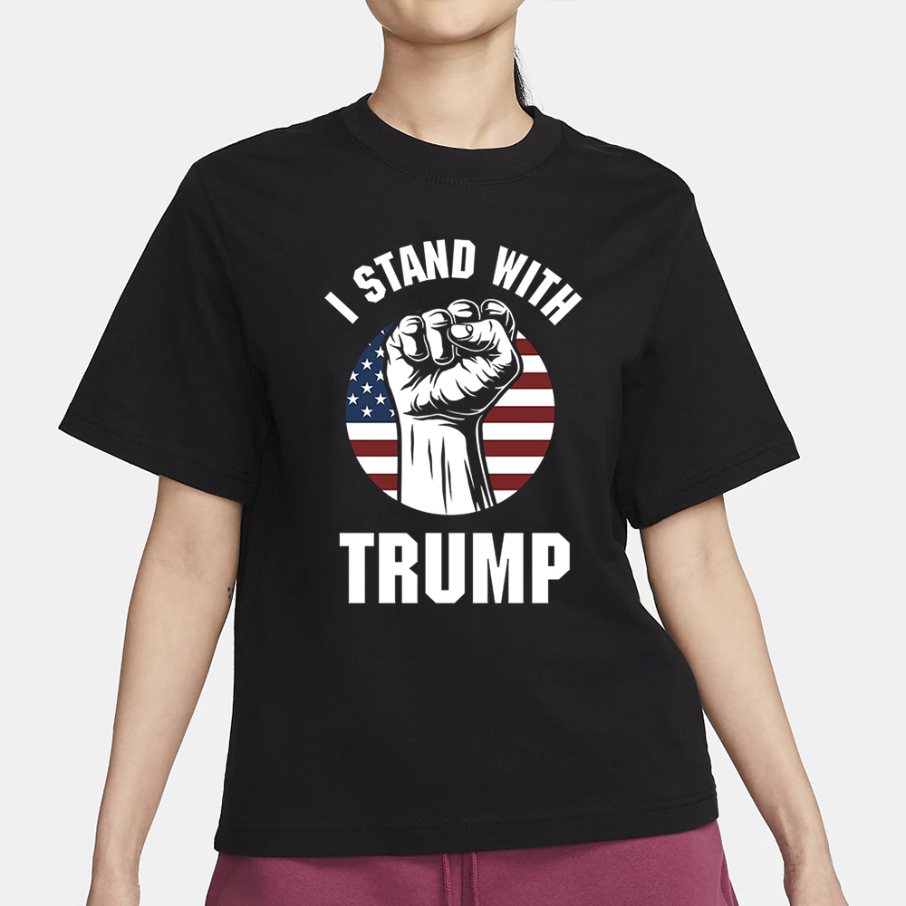 I Stand With Trump T-Shirt3