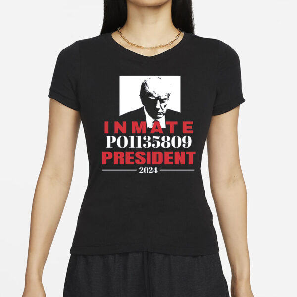 Support Inmate P01135809 For President T-Shirt