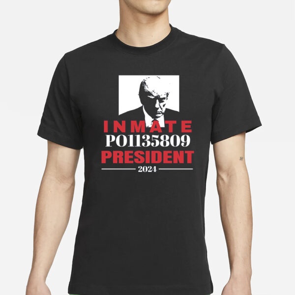 Support Inmate P01135809 For President T-Shirt