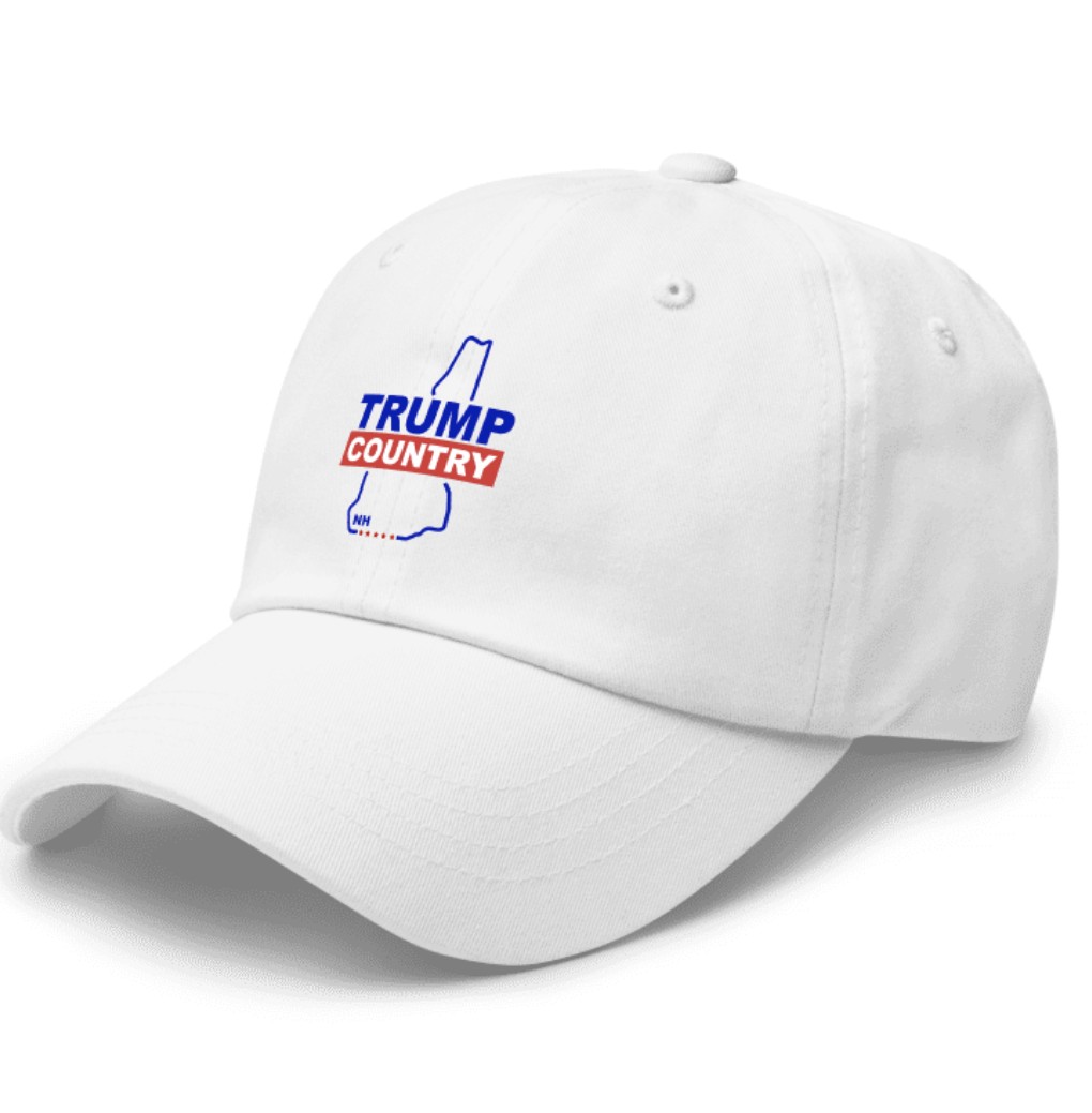 Trump Country New Hampshire Hat EmbroideredS