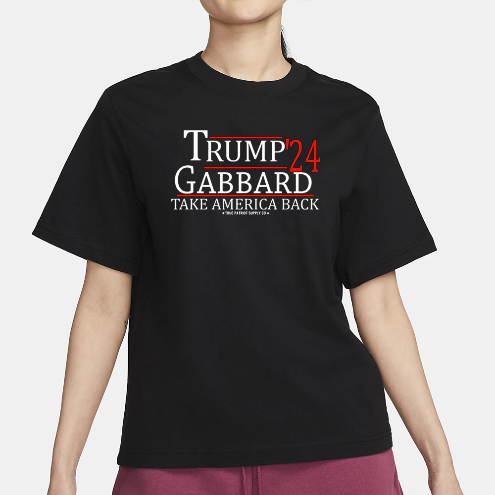 Trump Gabbard 2024 Unisex Classic T Shirt1