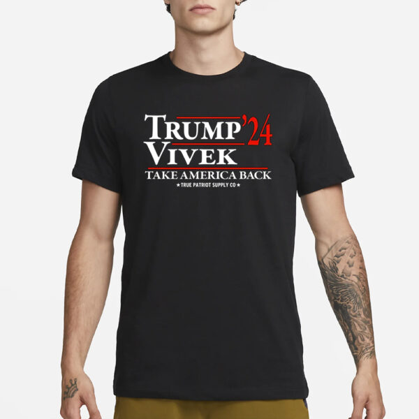 Trump Vivek 2024 Take America Back Unisex Classic T Shirt1