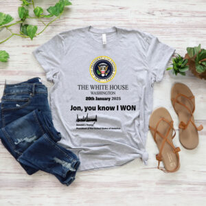 Trump White House Washington 20th January 2025 T-Shirt