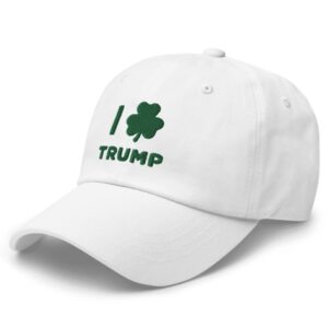 Trump 2024 St Paddy's Day Hat Cap