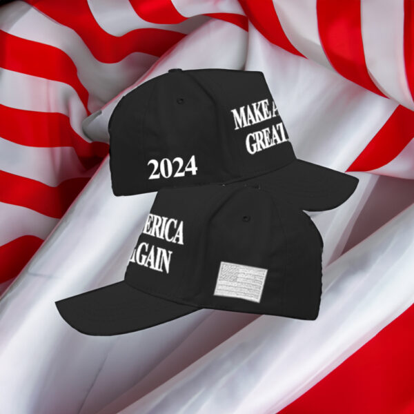 Trump MAGA 2024 Black Hat Back